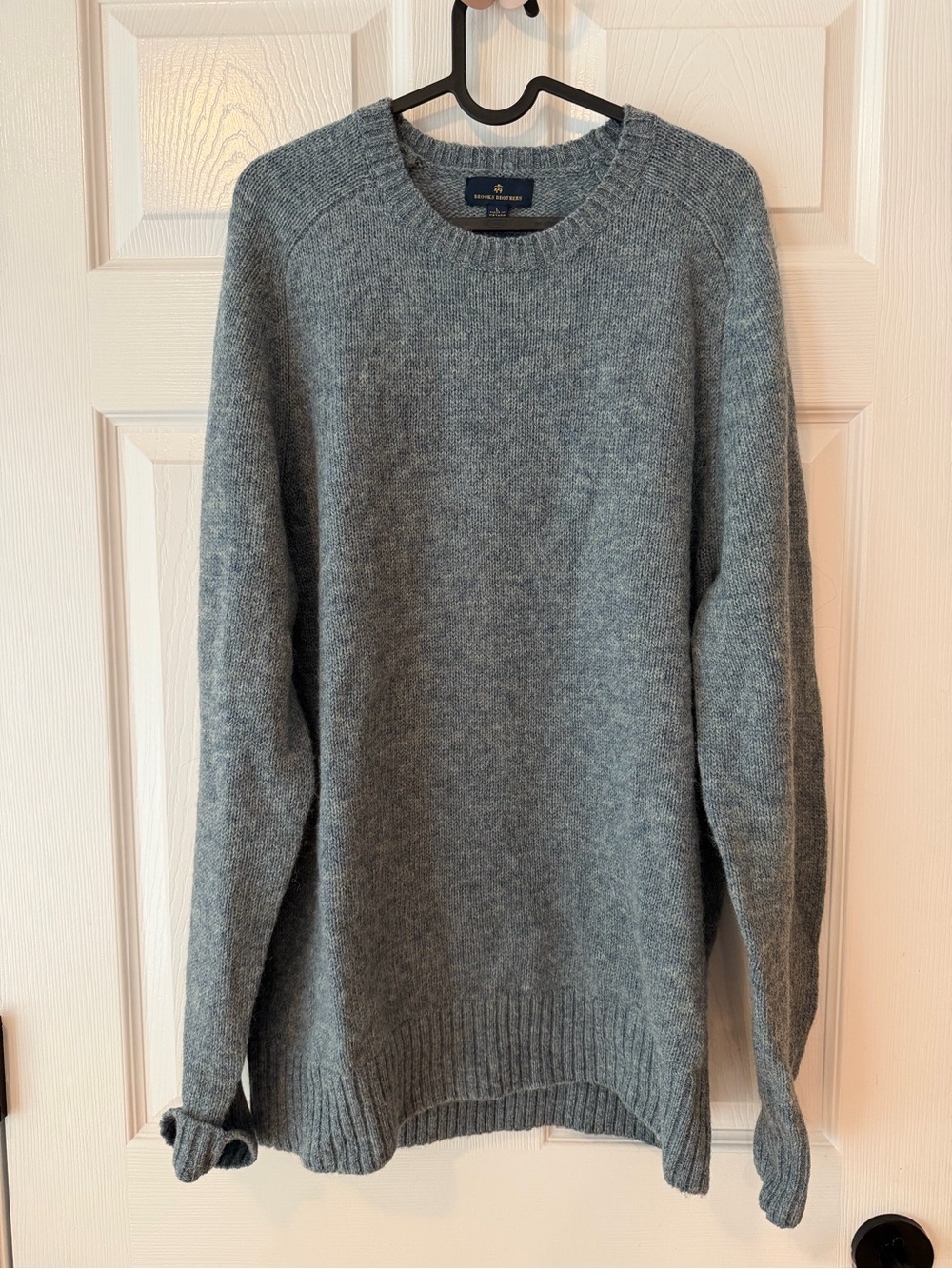 Brooks Brothers Men's Crewneck Wool Sweater Large